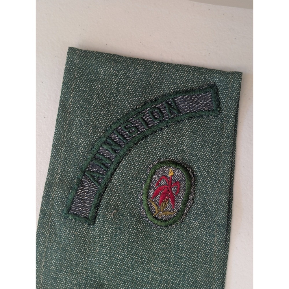 Vintage Girl Scouts Uniform Sash Patches Canteen Plaid Kids Collectible‎ - Picture 5 of 7